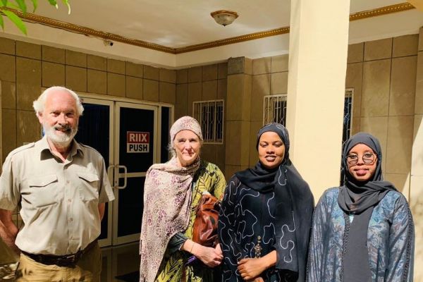 Richard, Susan,Naema and Hodan